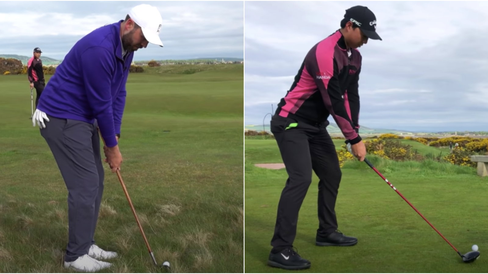 Rick Shiels takes on challenge at St Andrews using HICKORY CLUBS